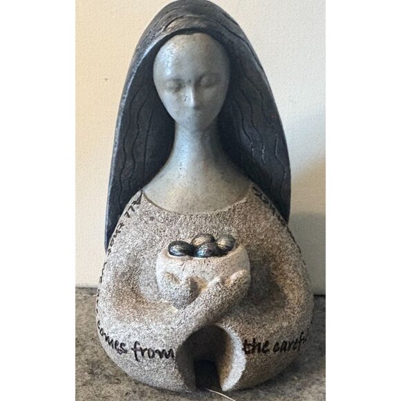 Carson Artstone " Mother" Figurine Known as the Heartbeat Figurine   # 3068 - Picture 2 of 7